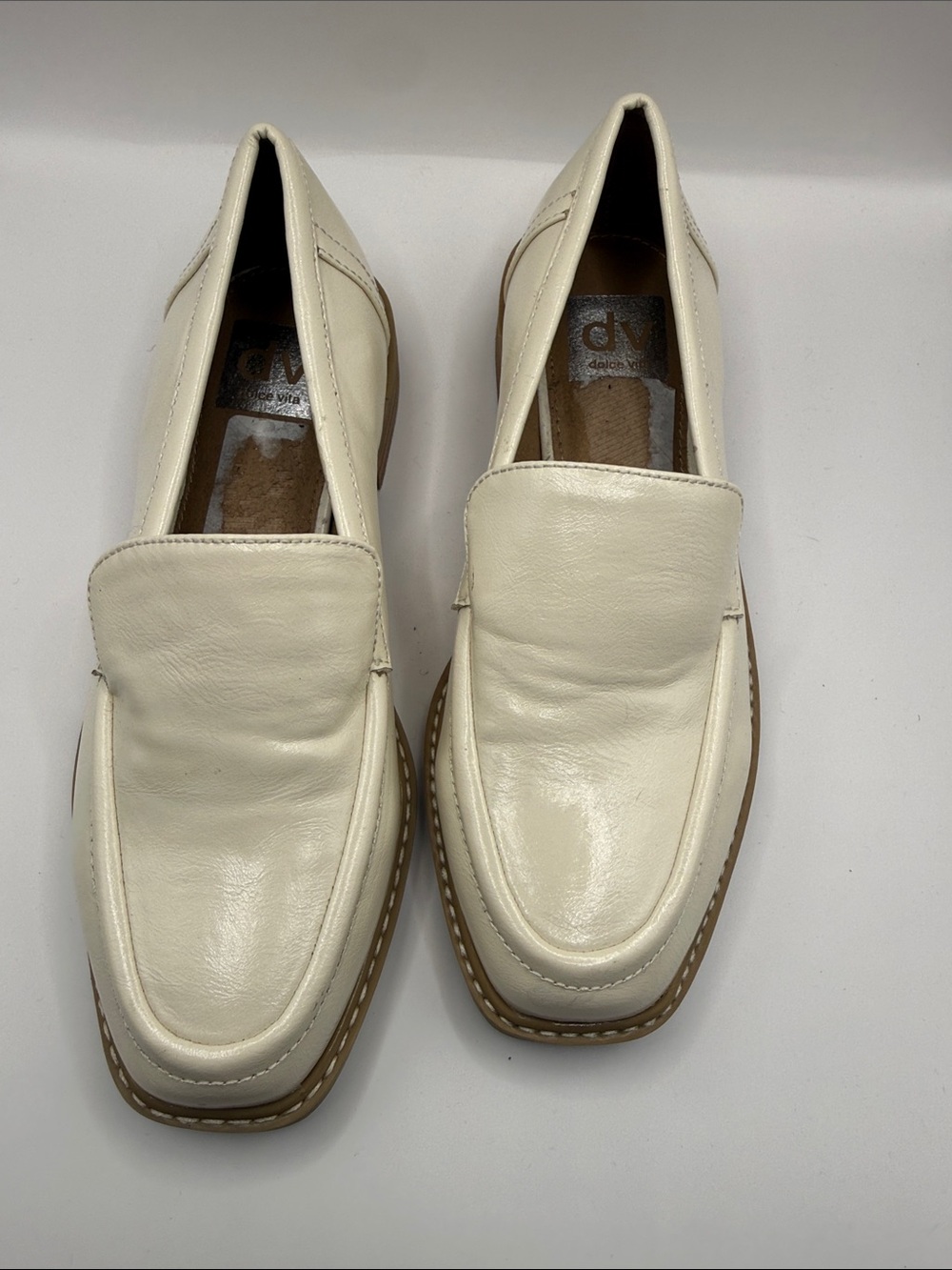 Dolce Vita Cream Loafers